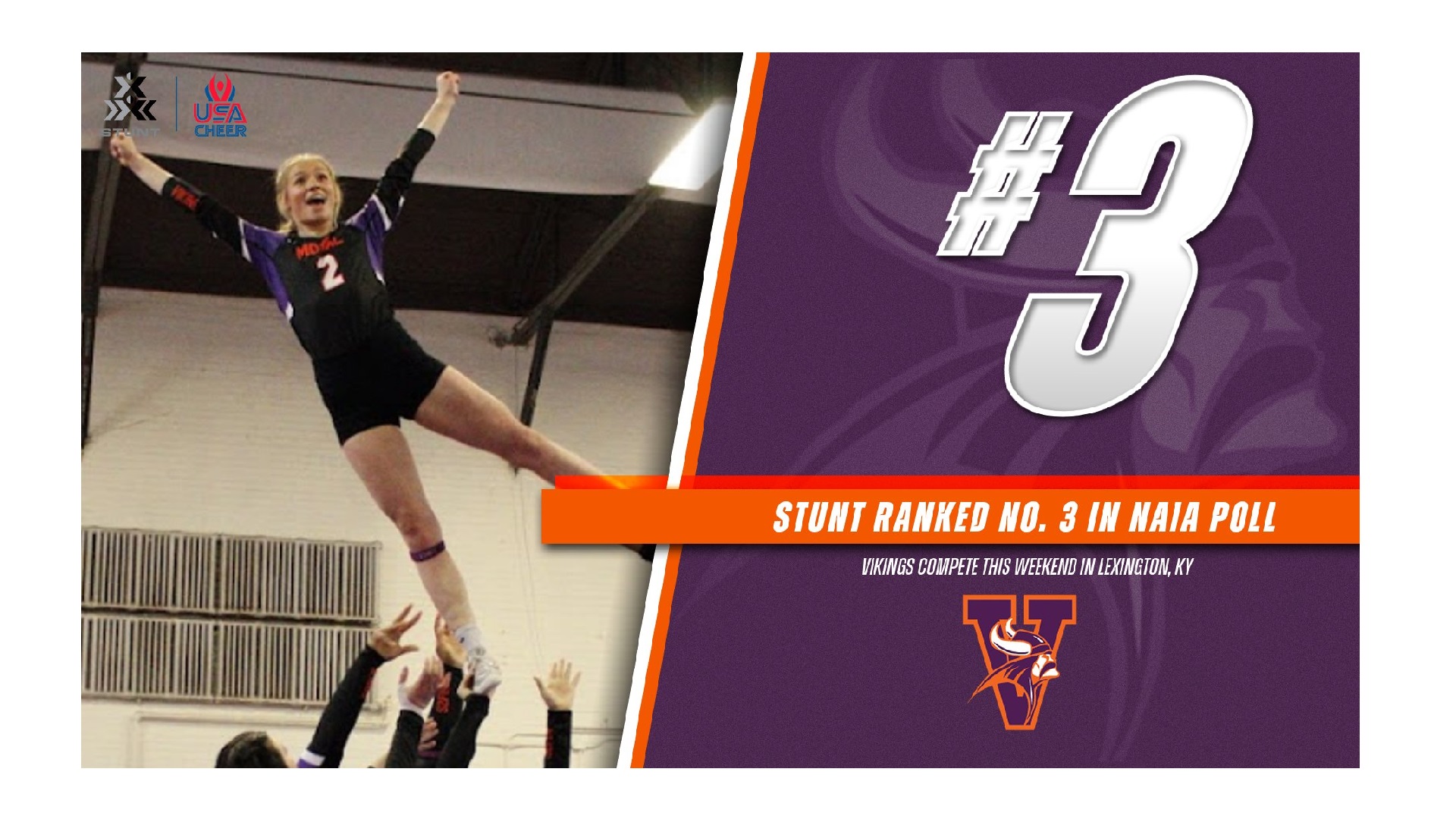 STUNT Sits Third in NAIA Rankings