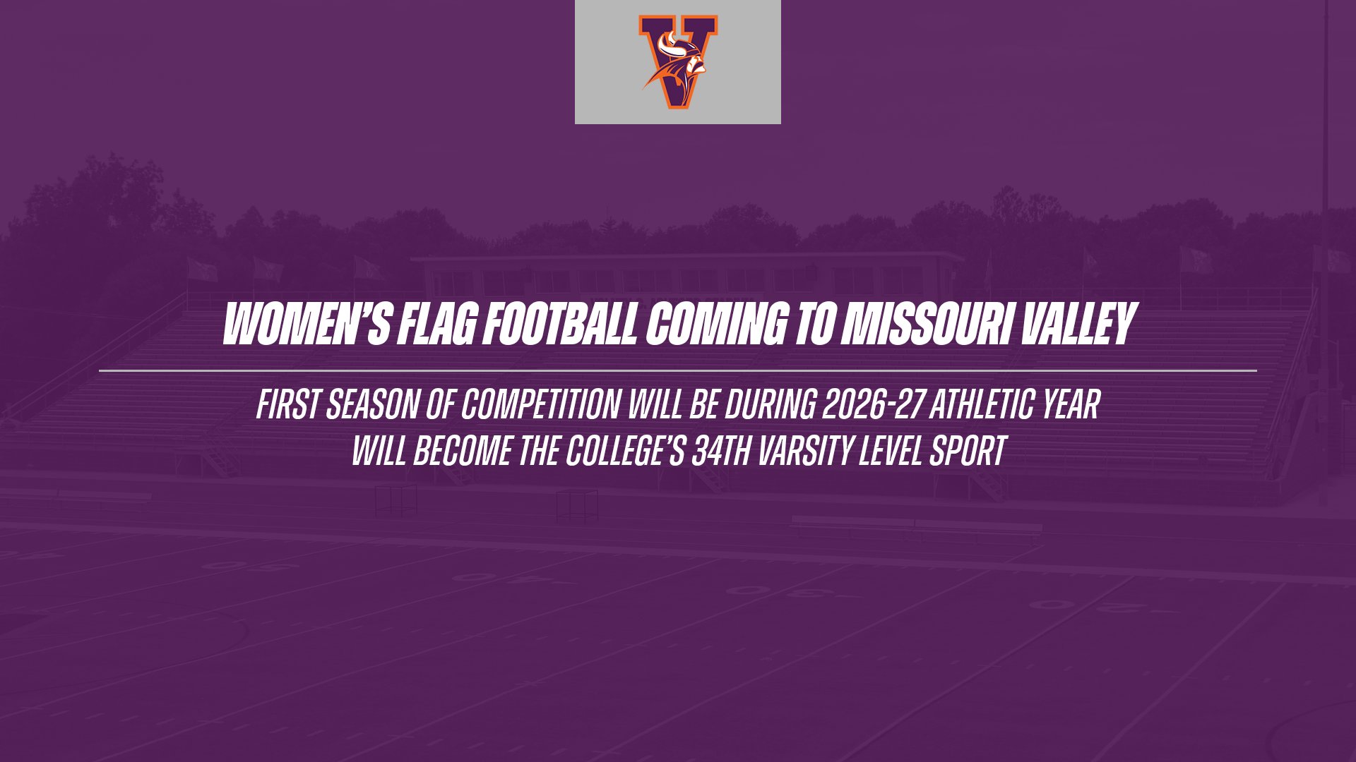 Women's Flag Football Coming to Missouri Valley in 2026-27 Athletic Year