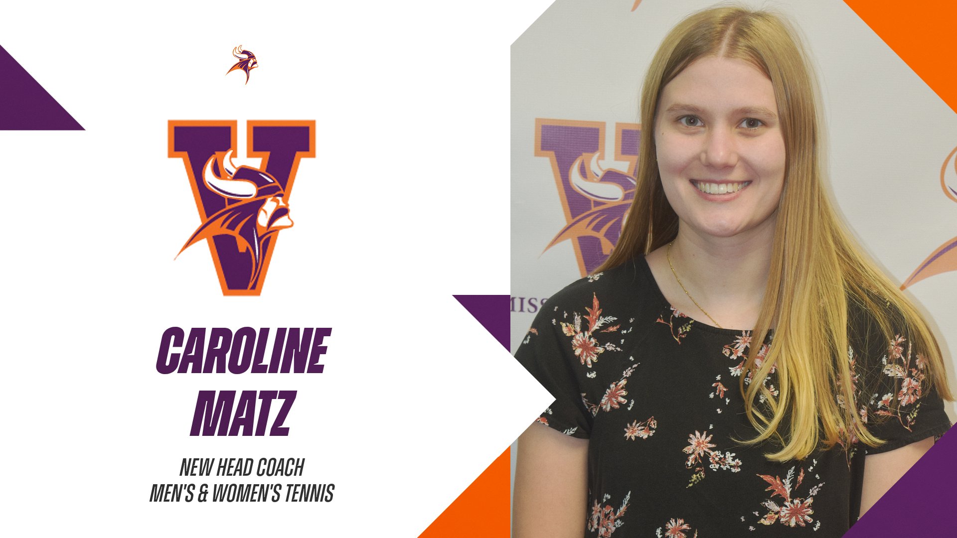 Caroline Matz Named New Men's & Women's Tennis Head Coach