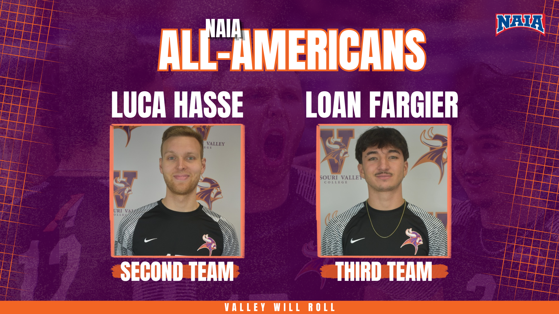 Men's Volleyball Recognized With Two NAIA All-Americans