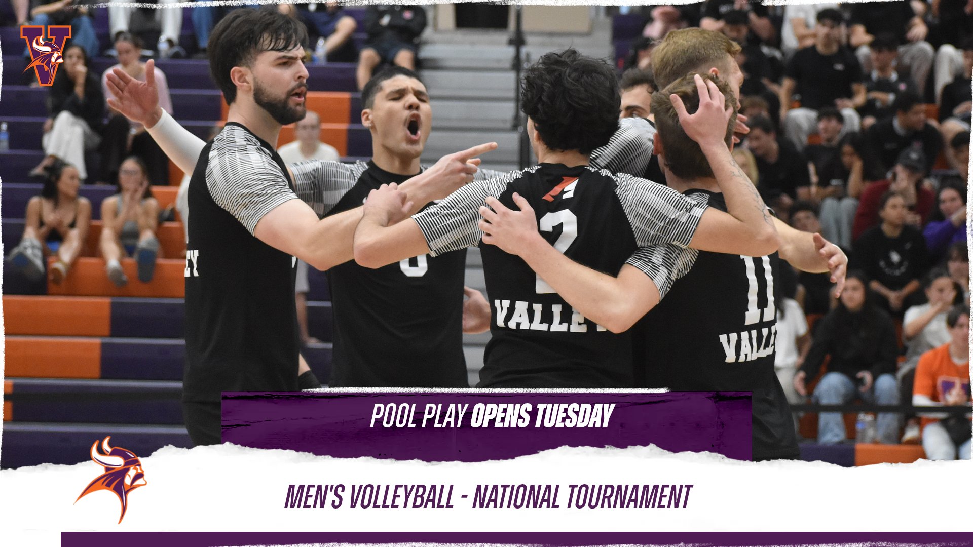 Men's Volleyball Set for National Tournament