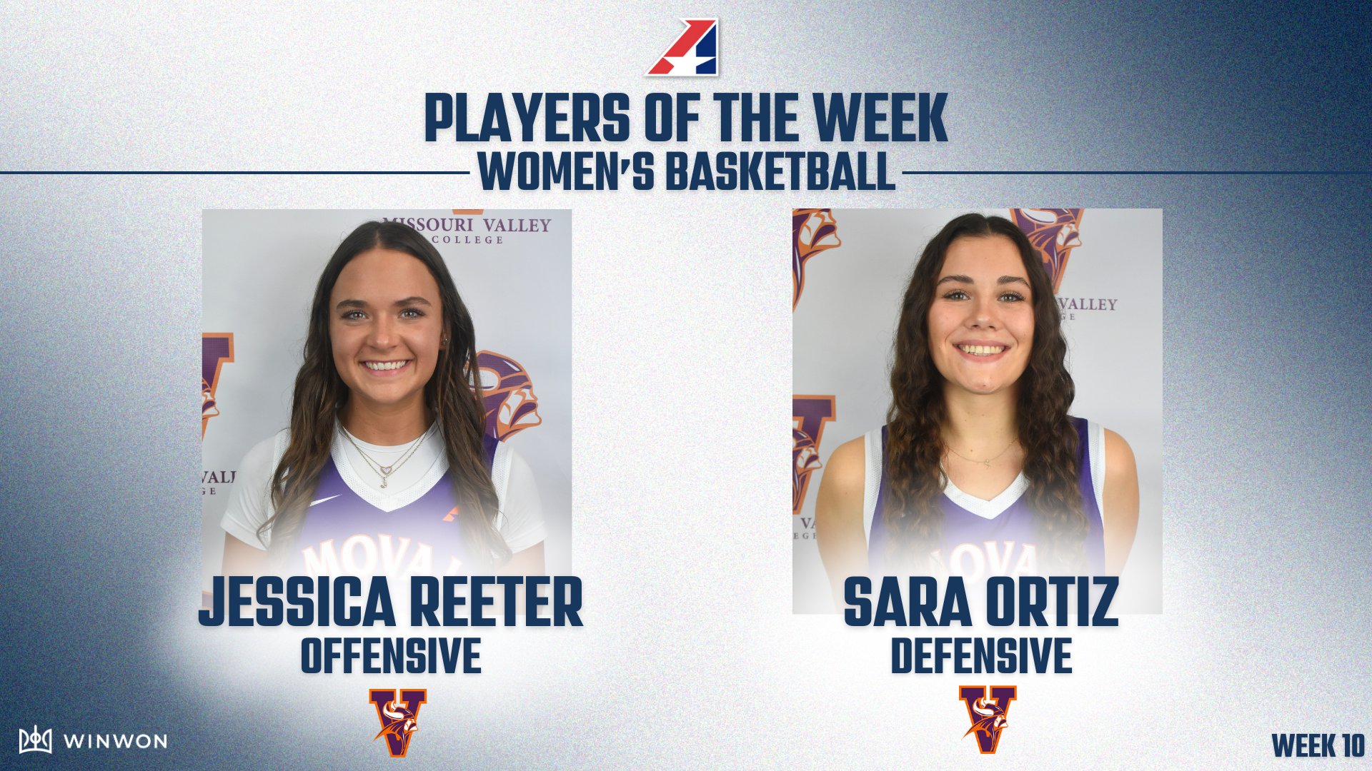 Women's Basketball Sweeps Weekly Heart Awards