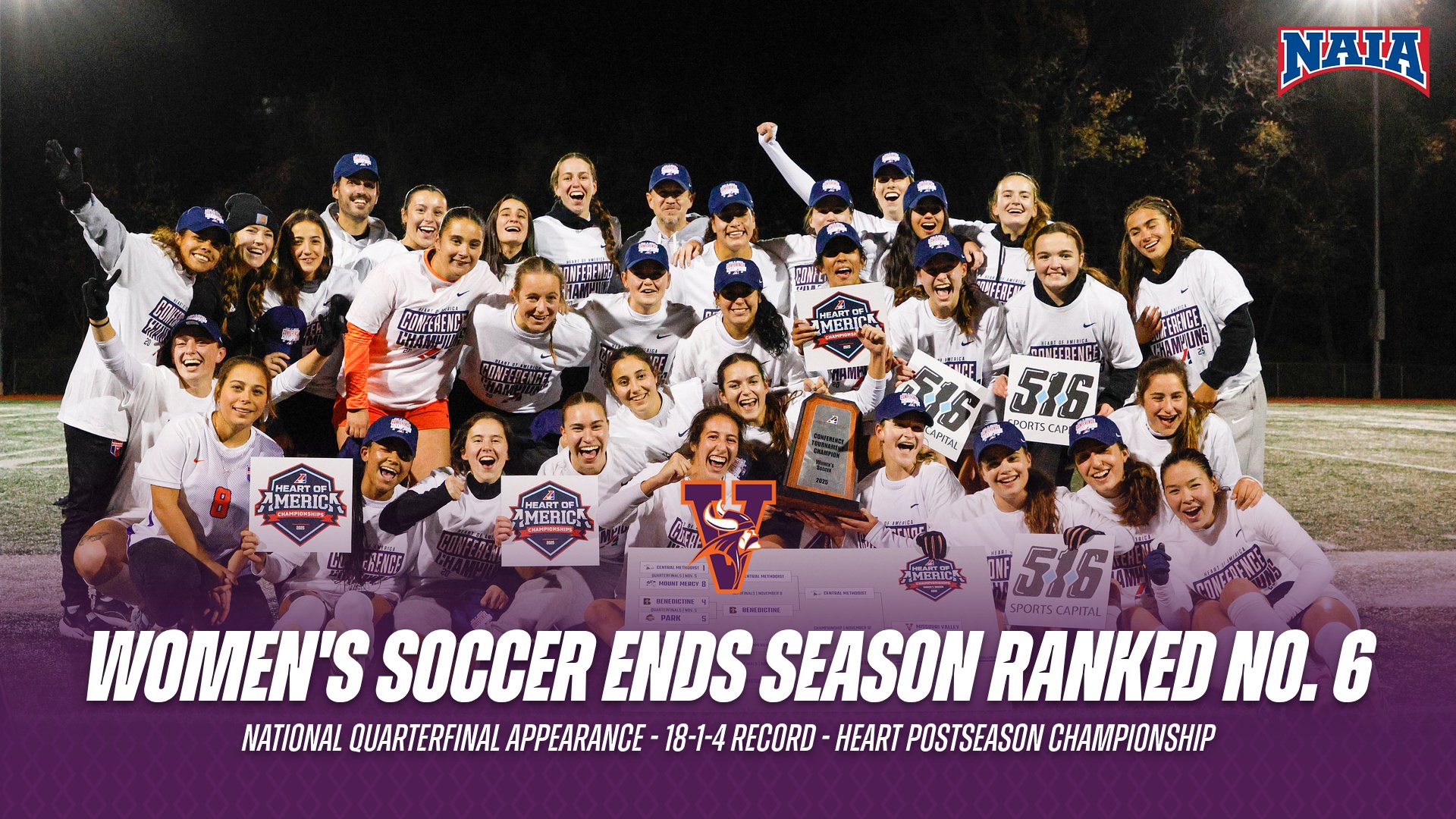 Women's Soccer Ends Season Ranked in Coaches' Postseason Top 10
