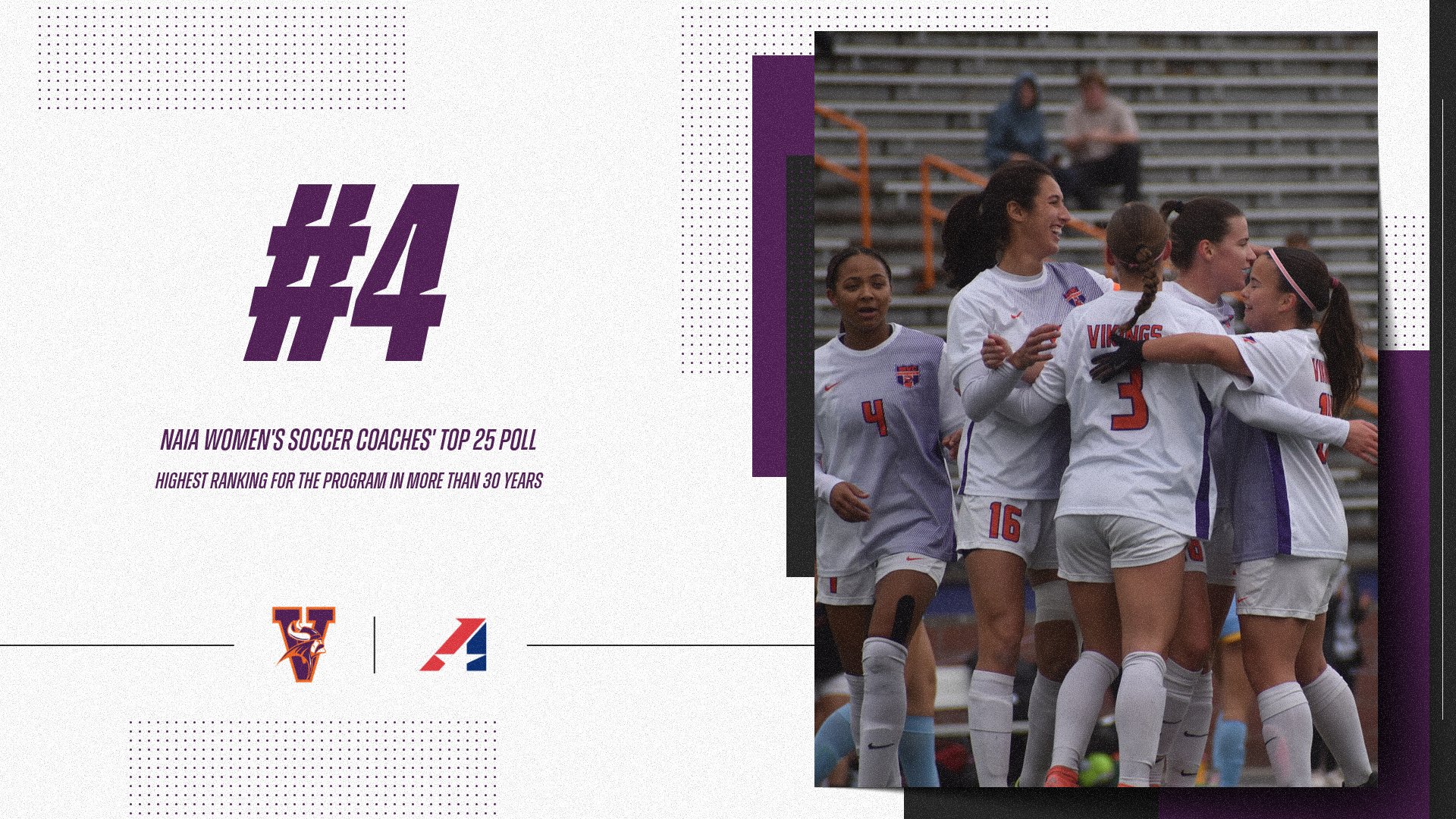 Women's Soccer Moves to No. 4 in Latest Coaches' Poll