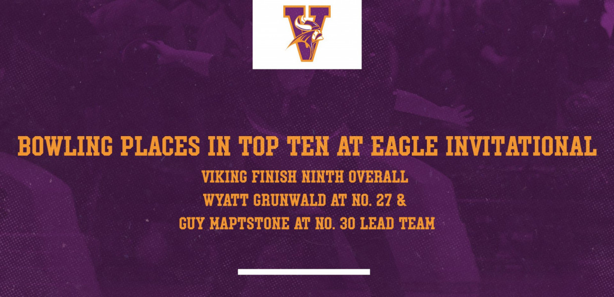 Bowling Finishes in Top Ten at Eagle Invitational