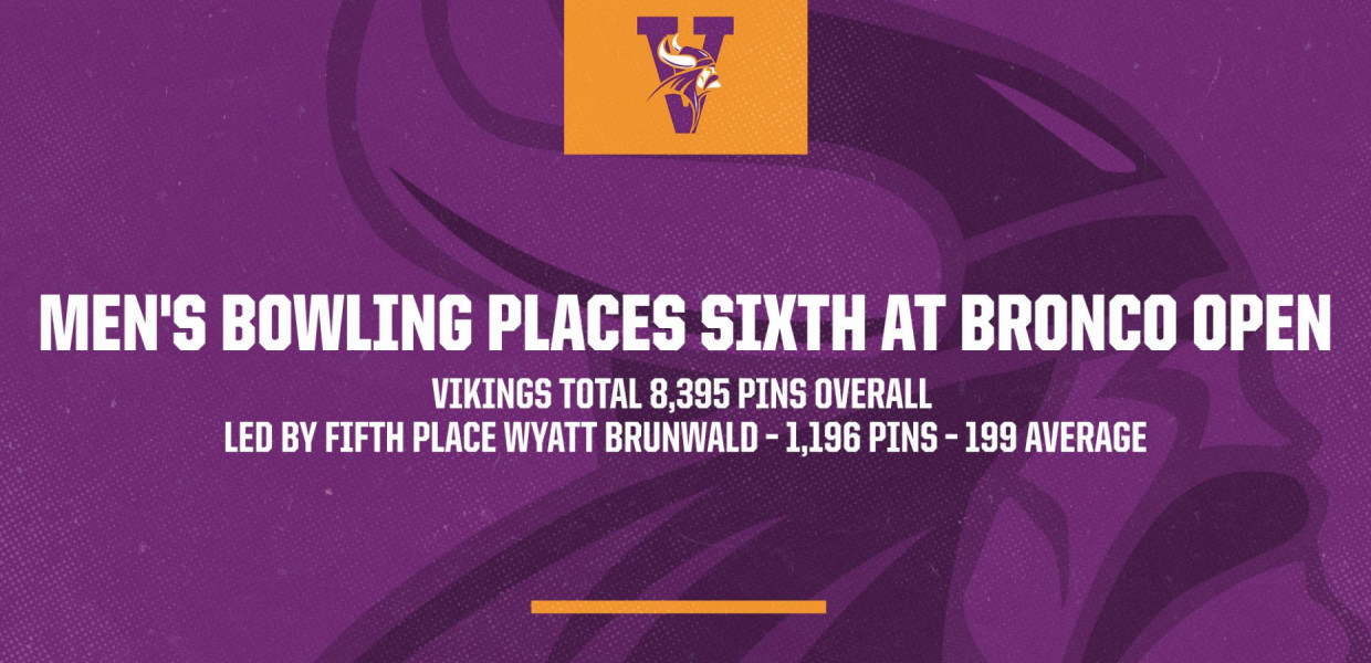 Men's Bowling Placed Sixth at Bronco Open