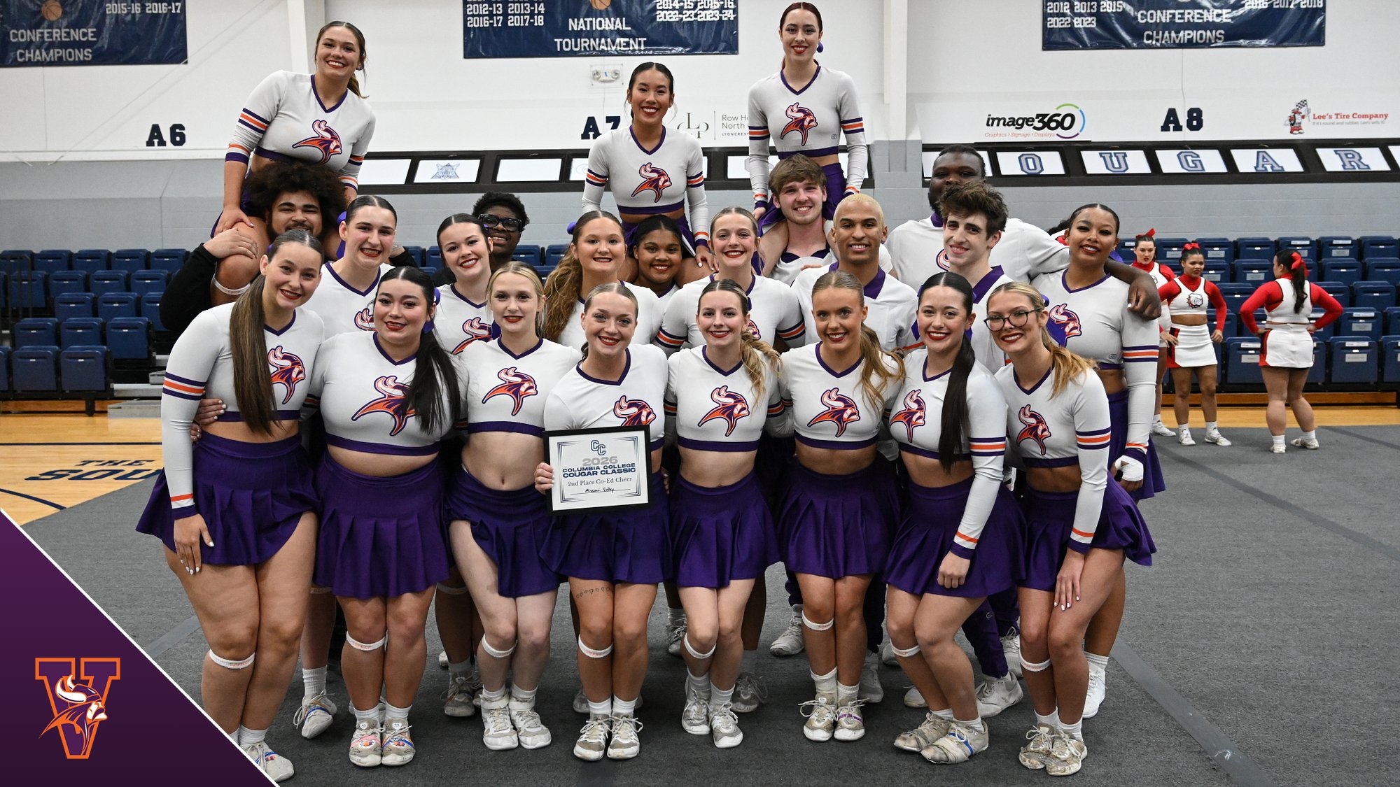 Cheer Team Compete at Cougar Classic