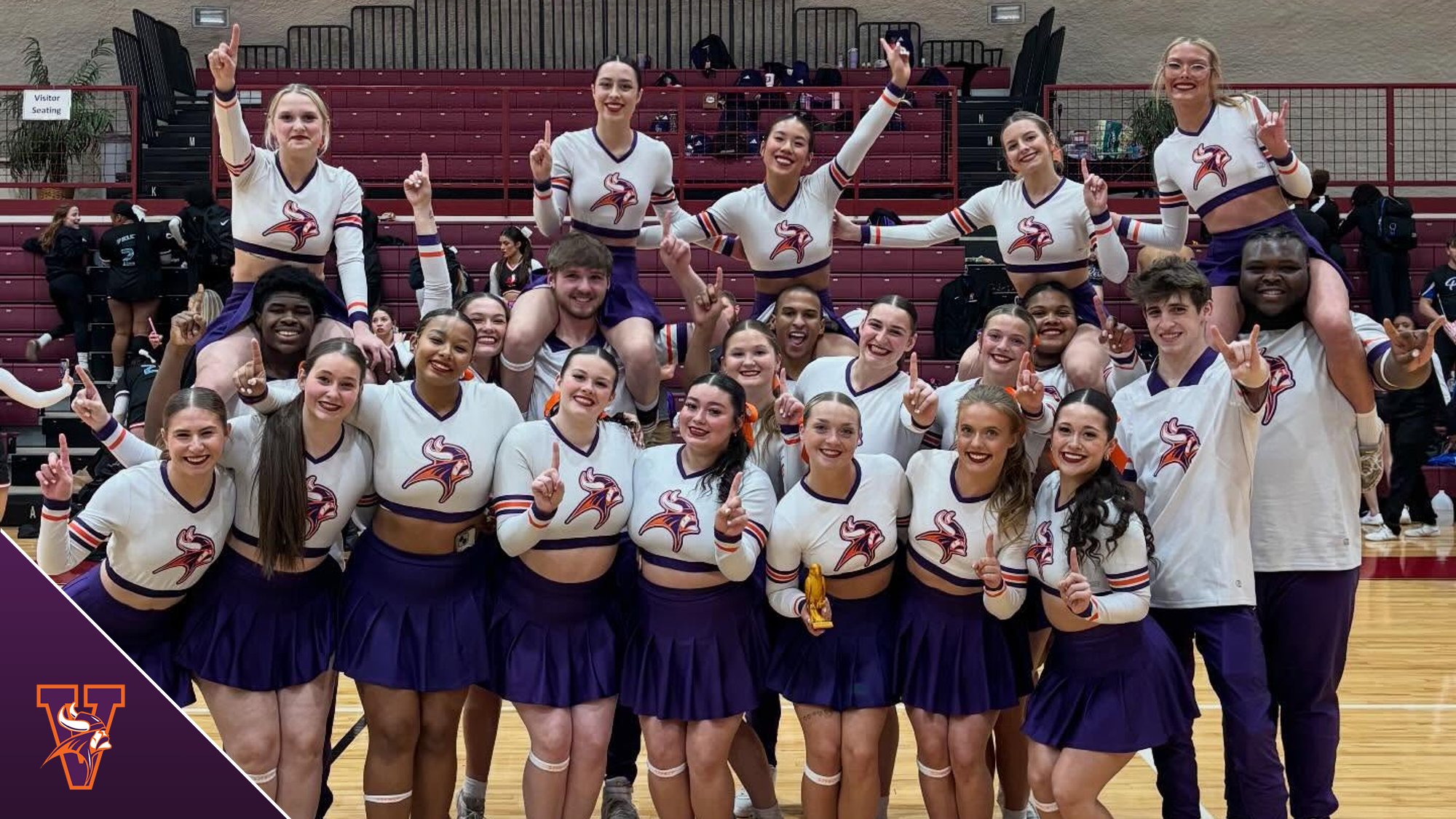 Cheer Team Captures First Place at Park Invitational