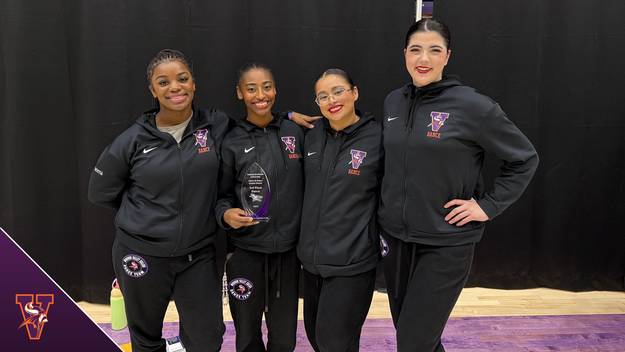 Dance Team Places Third at Coyote Classic