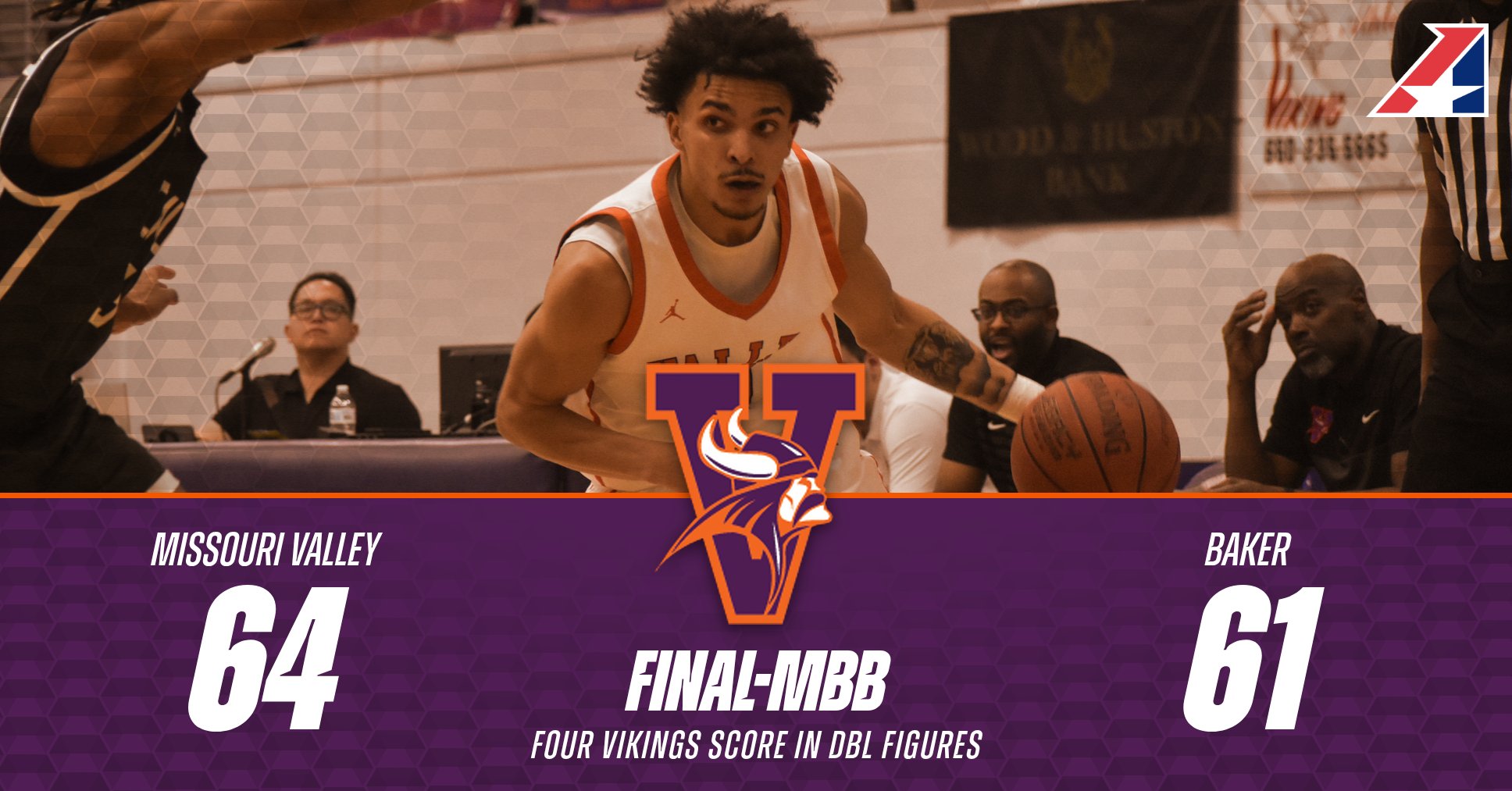 Men's Basketball Holds Off Baker For Road Win