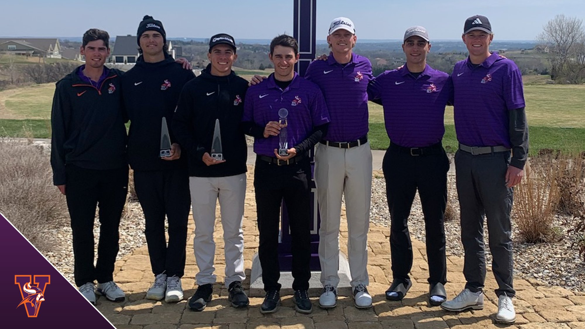 No. 15 Men's Golf Overcomes Deficit With Strong Third Round to Win Midwest National Spring Invite