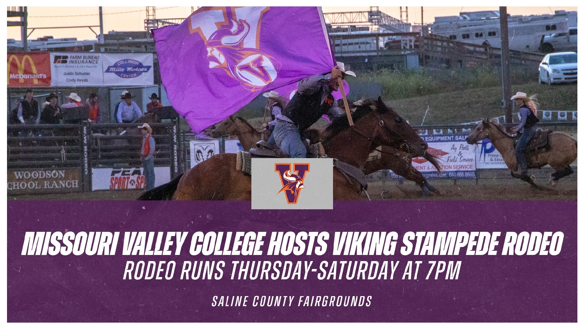 Viking Stampede Rodeo Starts Thursday