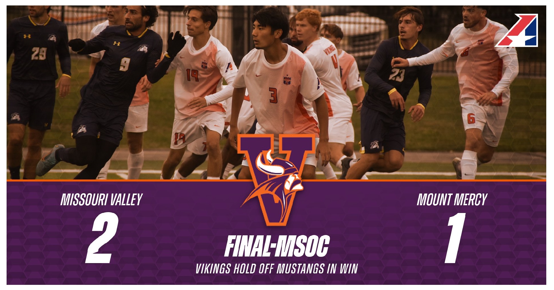 Men's Soccer Holds Off Mount Mercy For Homecoming Win