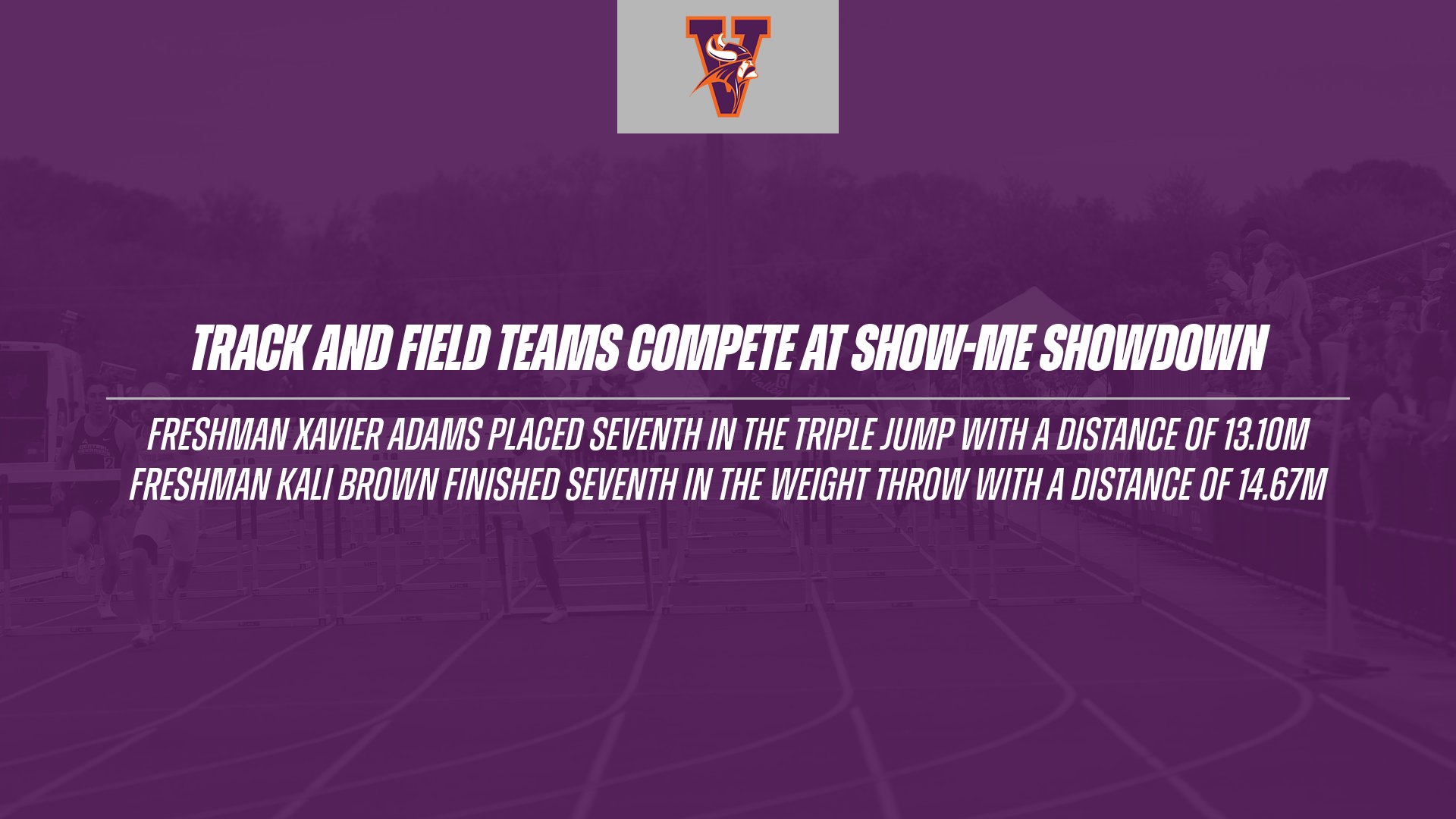 Track and Field Teams Compete at Show-Me Showdown