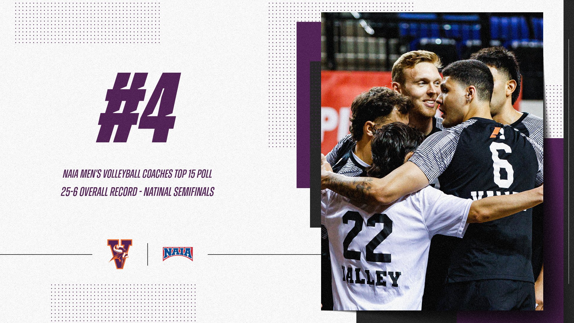 Men's Volleyball Finishes Season Ranked in Top Five of Final Coaches' Poll