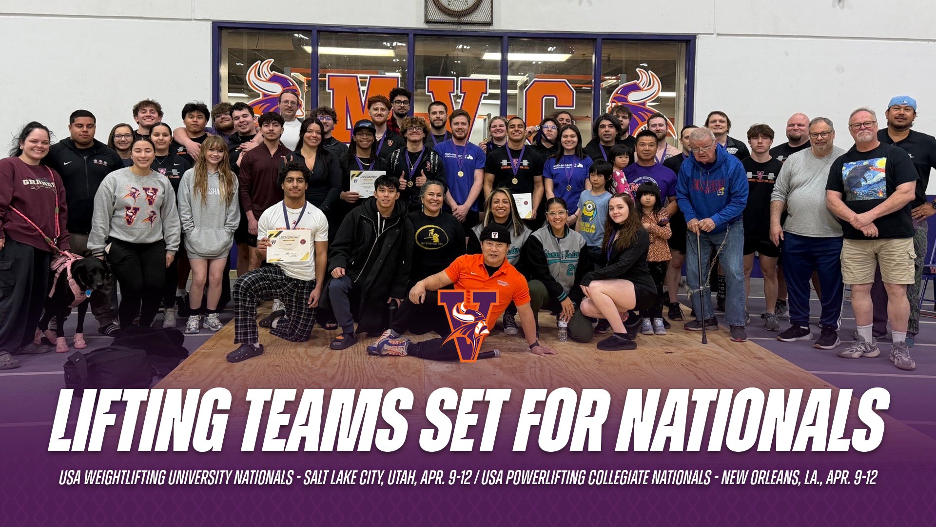 Lifting Sports Teams Set for Nationals