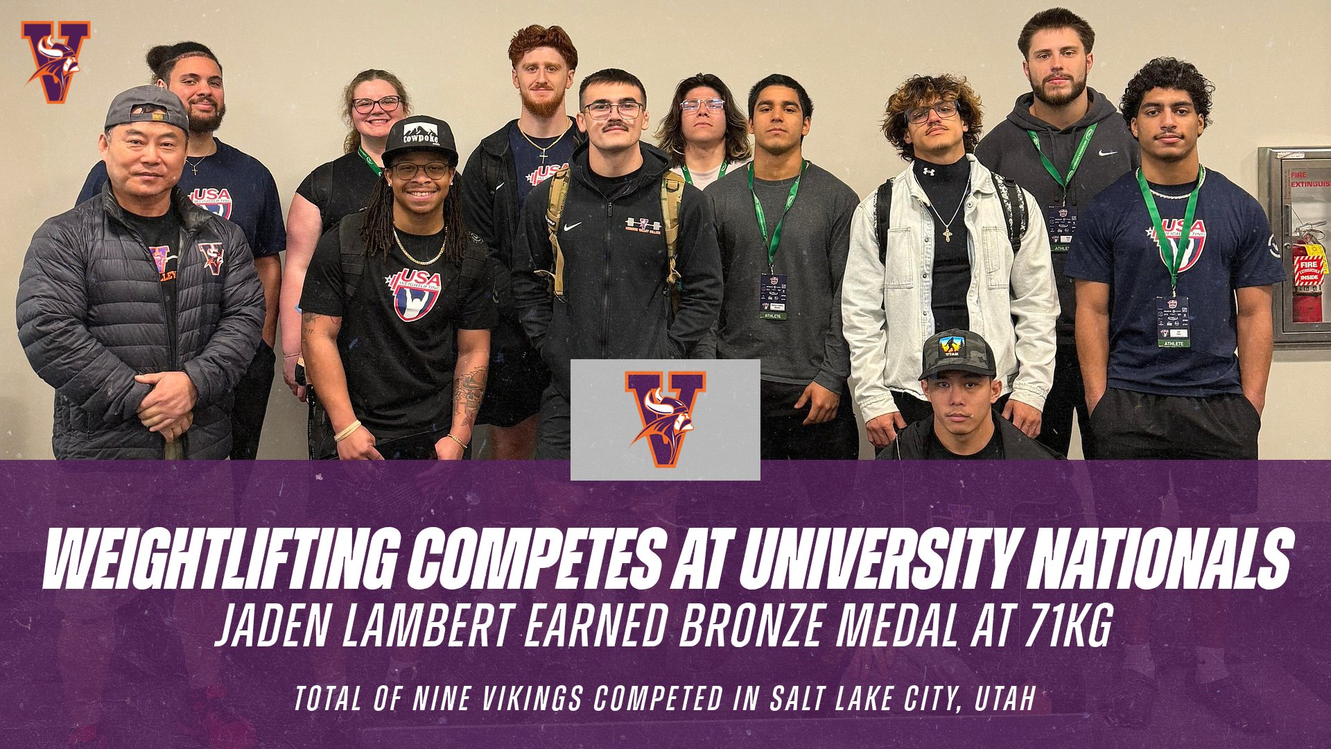 Weightlifting Competes at University Nationals